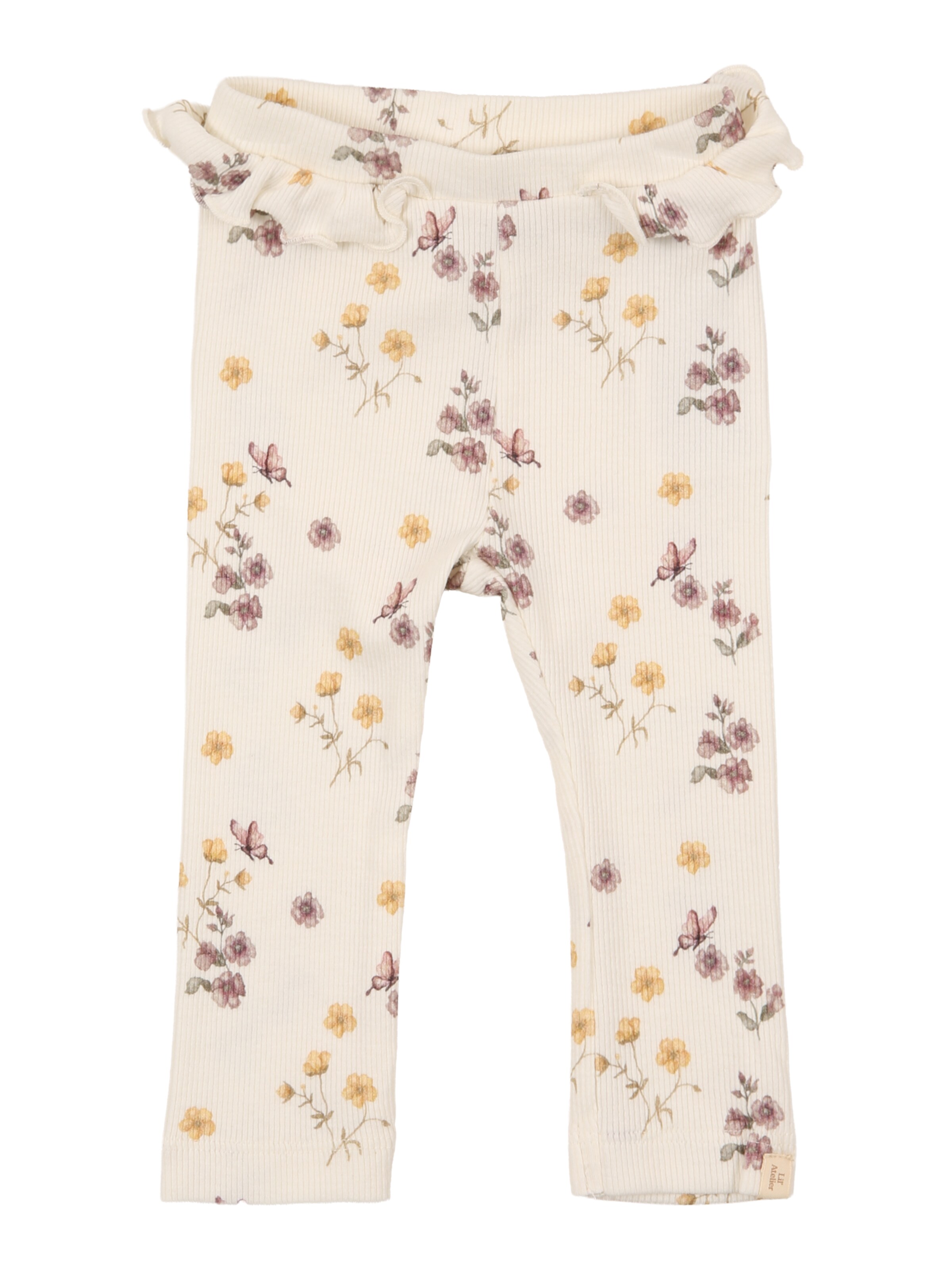 Lil'Atelier - Slimfit Leggings 'NBFGAVO' en blanco: frente