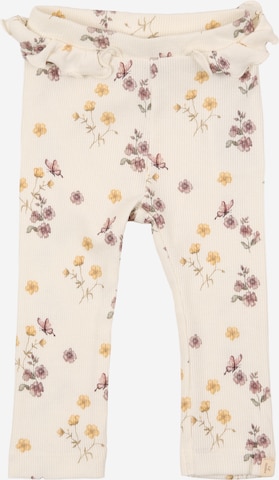 Lil'Atelier Slimfit Legginsy 'NBFGAVO' w kolorze biały: przód