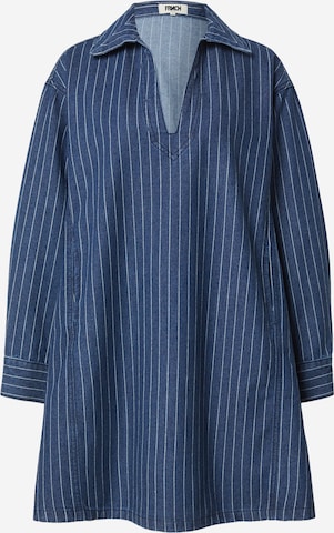 mėlyna FRNCH PARIS Suknelė: priekis