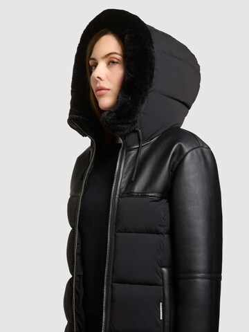 khujo Wintermantel 'MIRYAM' in Zwart