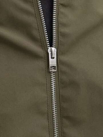 JACK & JONES Regular fit Between-Season Jacket 'JJERUSH' in Green