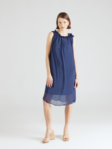 ZABAIONE Summer Dress in Blue: front