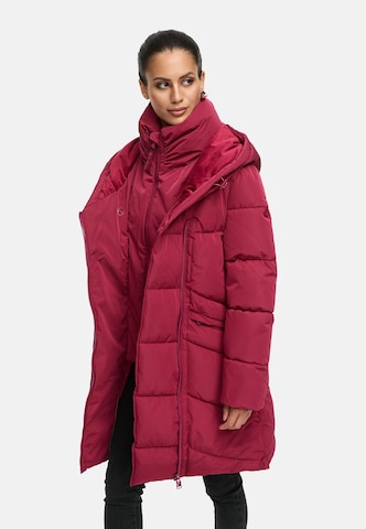 Cappotto invernale 'Virenaa 16' di MARIKOO in rosso