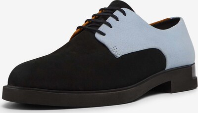CAMPER Chaussure à lacets ' Iman Twins ' en bleu clair / cognac / noir, Vue avec produit