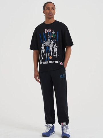 AND1 T-shirt 'Core Retro' i svart