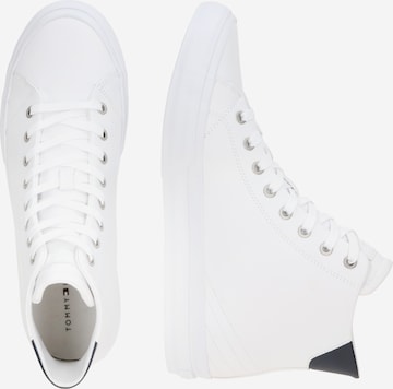 TOMMY HILFIGER High-Top Sneakers in White