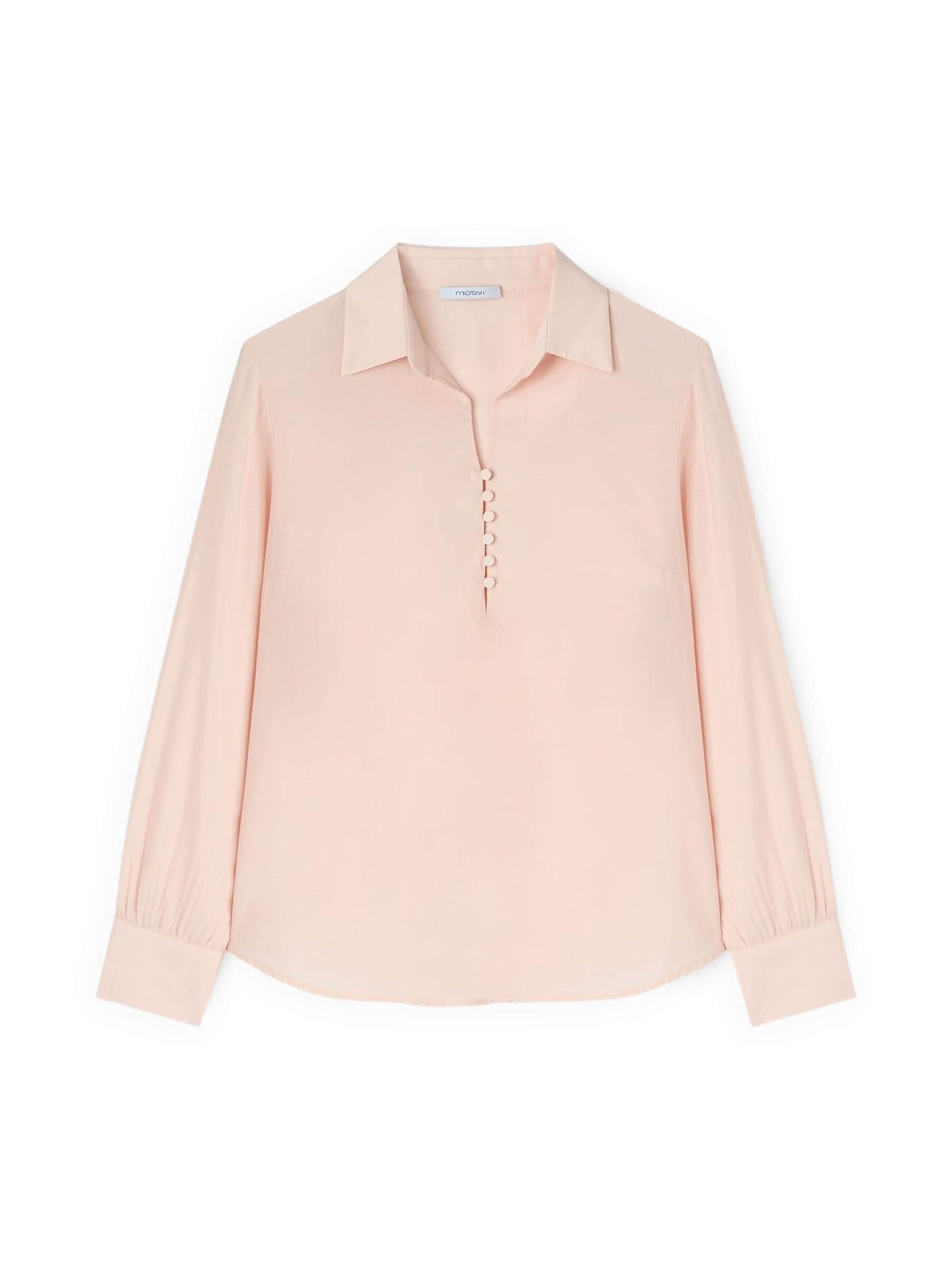 MOTIVI Blusa en XXS en rosa, Vista del producto