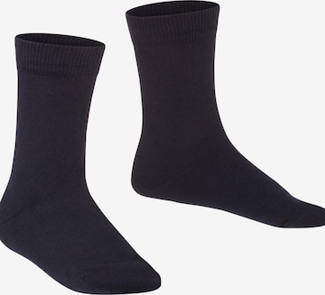 FALKE Socks 'Family' in Blue: front