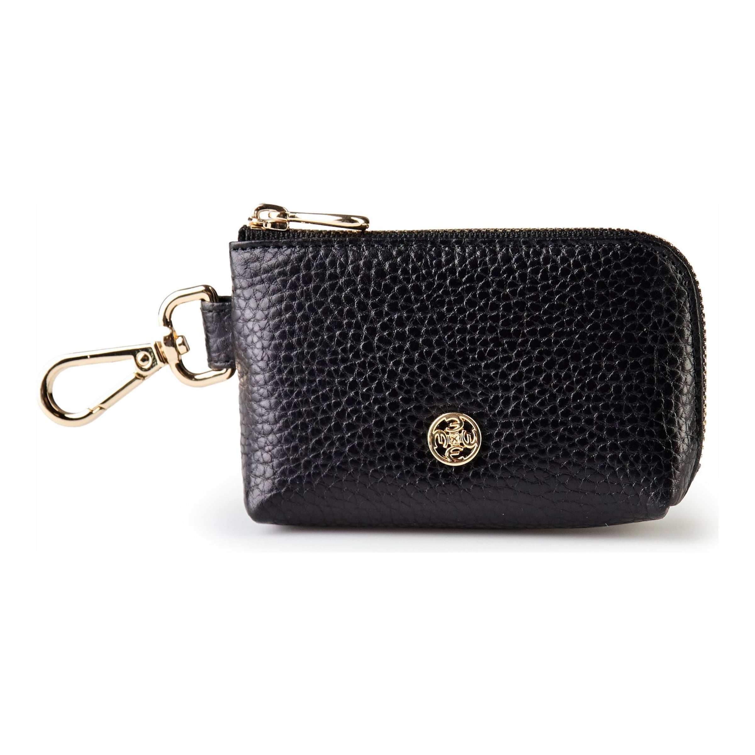 Porte-clés 'Alexandria' Esquire en noir : devant