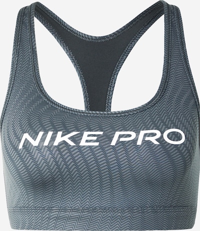 NIKE Sports bra 'SWSH' in Grey / Basalt grey / White, Item view