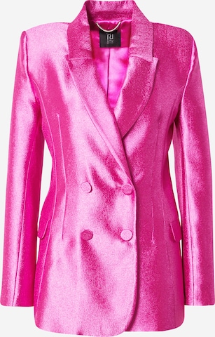 Blazer River Island en rose : devant