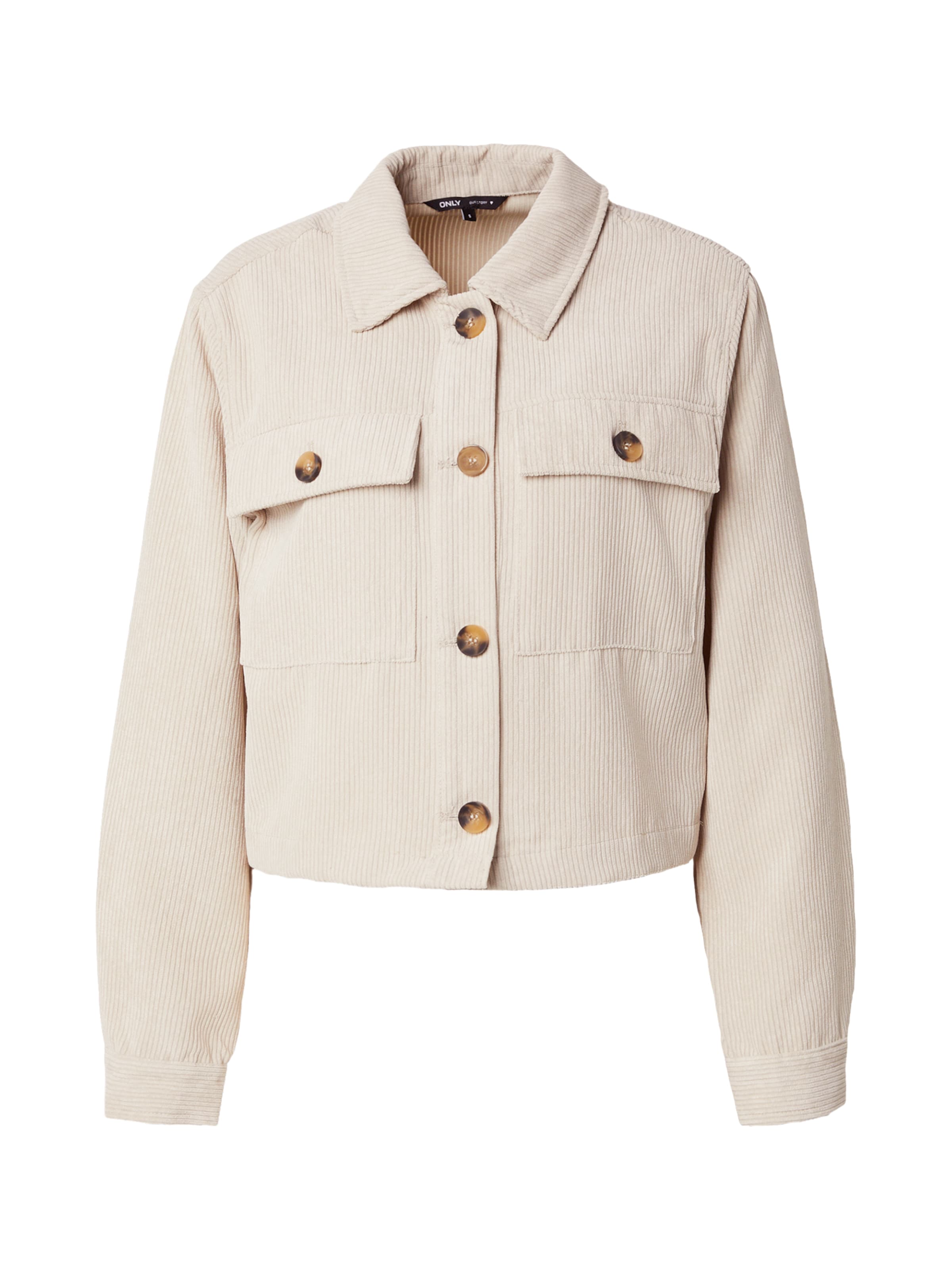 ONLY Veste mi-saison 'ONLZAHARA' en XS en gris clair, Vue avec produit