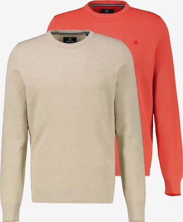 LERROS Sweater 'Basic' in Beige: front