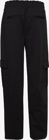 ICHI Regular Cargo Pants 'KATE' in Black