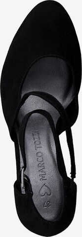 MARCO TOZZI - Zapatos destalonado en negro