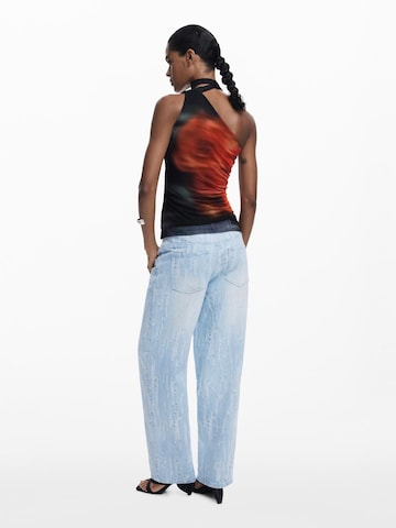 Desigual Top w kolorze czarny