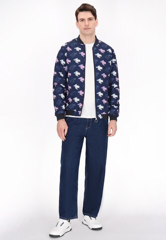MO - Chaqueta de entretiempo en azul