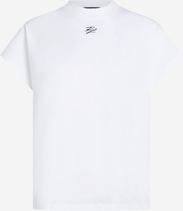 Karl Lagerfeld Футболка в Белый: спереди