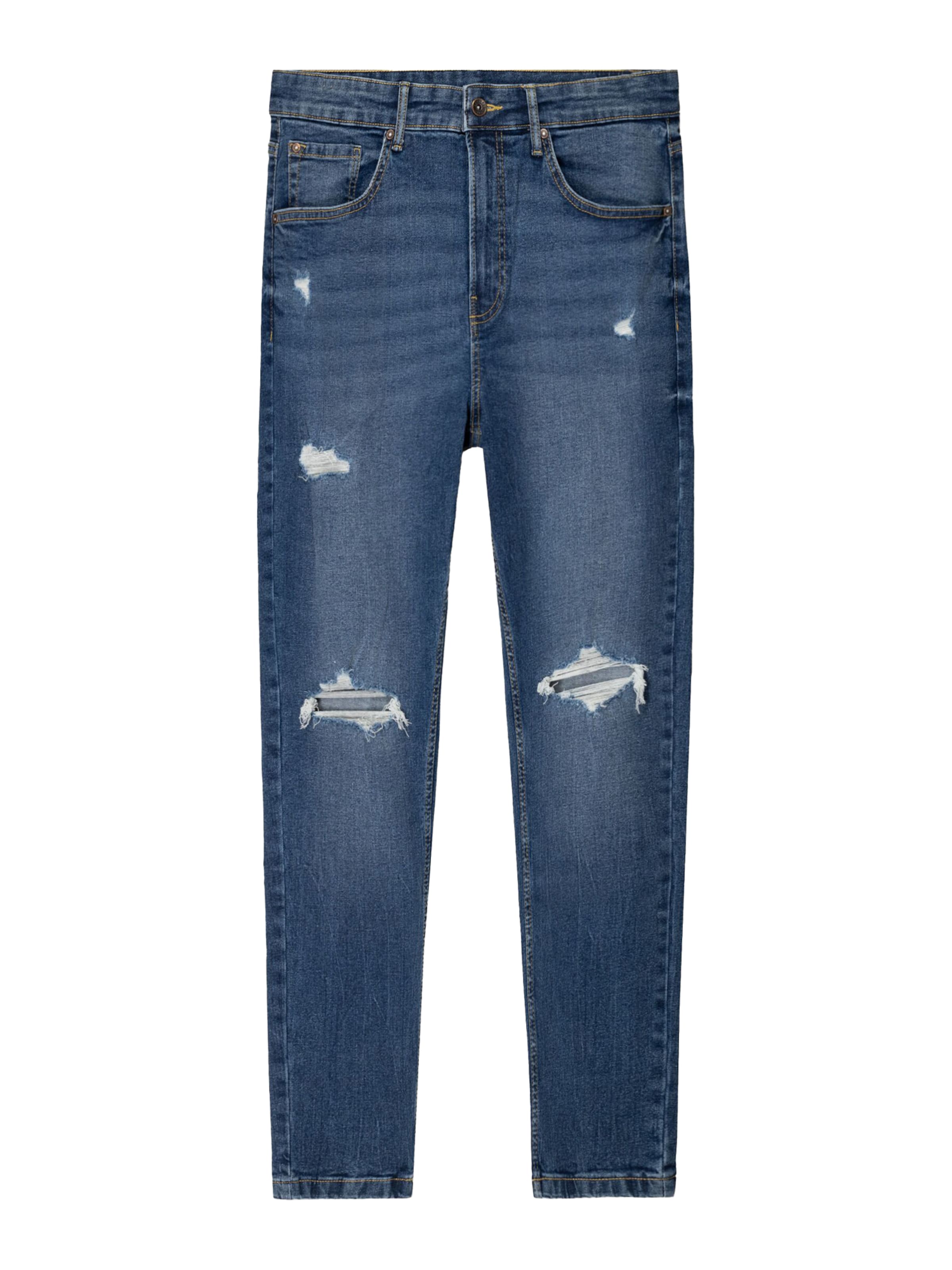 Bershka Дънки в синьо: отпред