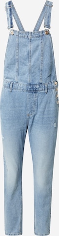 ONLY Regular Tuinbroek jeans 'PERCY' in Blauw: voorkant