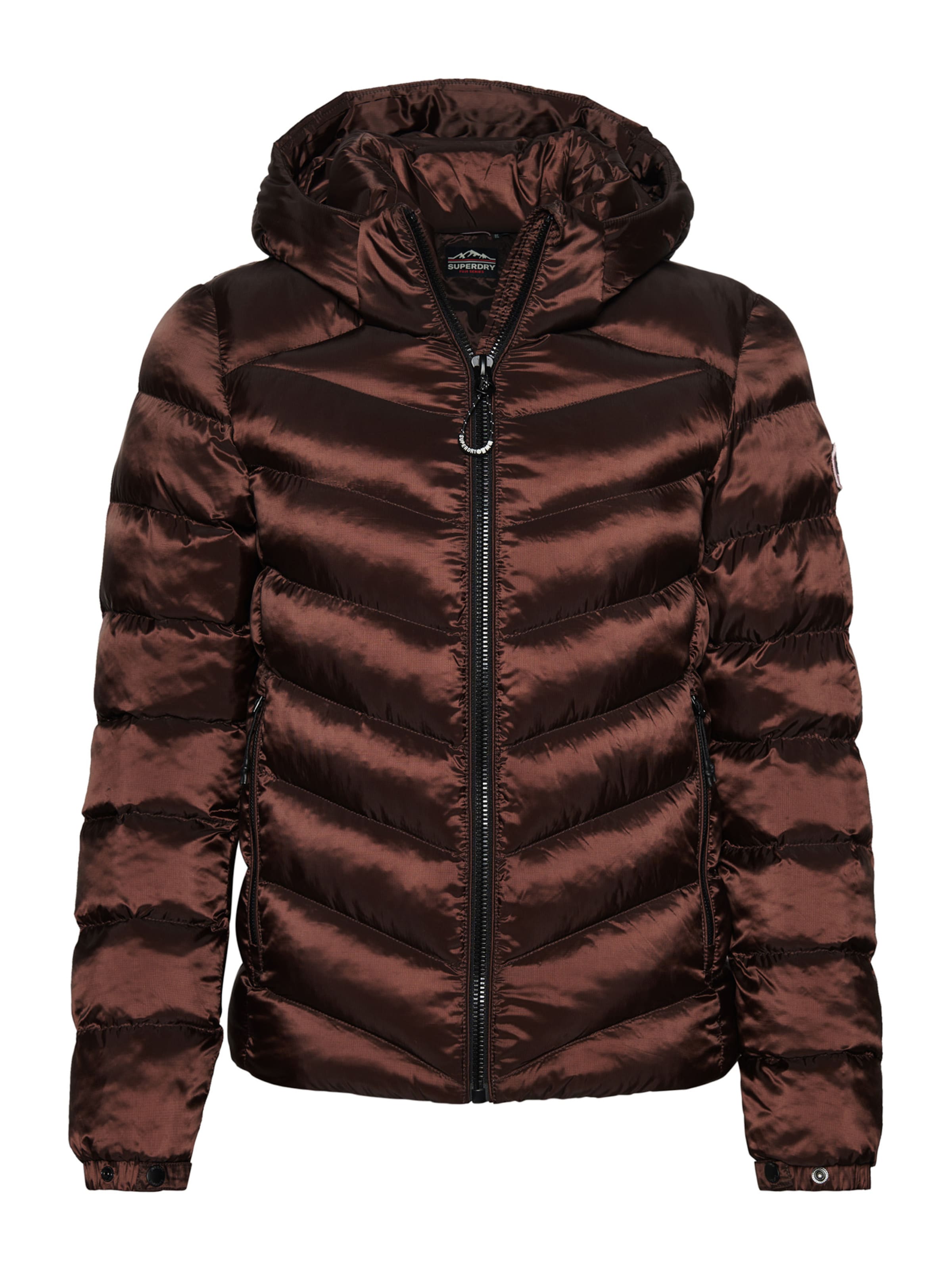 Superdry Jacke 'Fuji' in Braun: Vorderseite