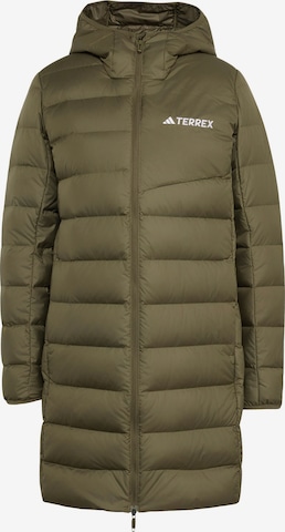 ADIDAS TERREXOutdoor kaput 'Multi 2.0' - zelena boja: prednji dio