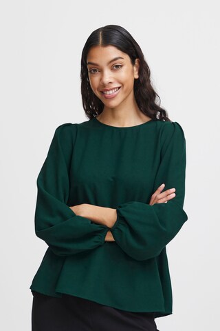 b.young Blouse 'Haca' in Green: front