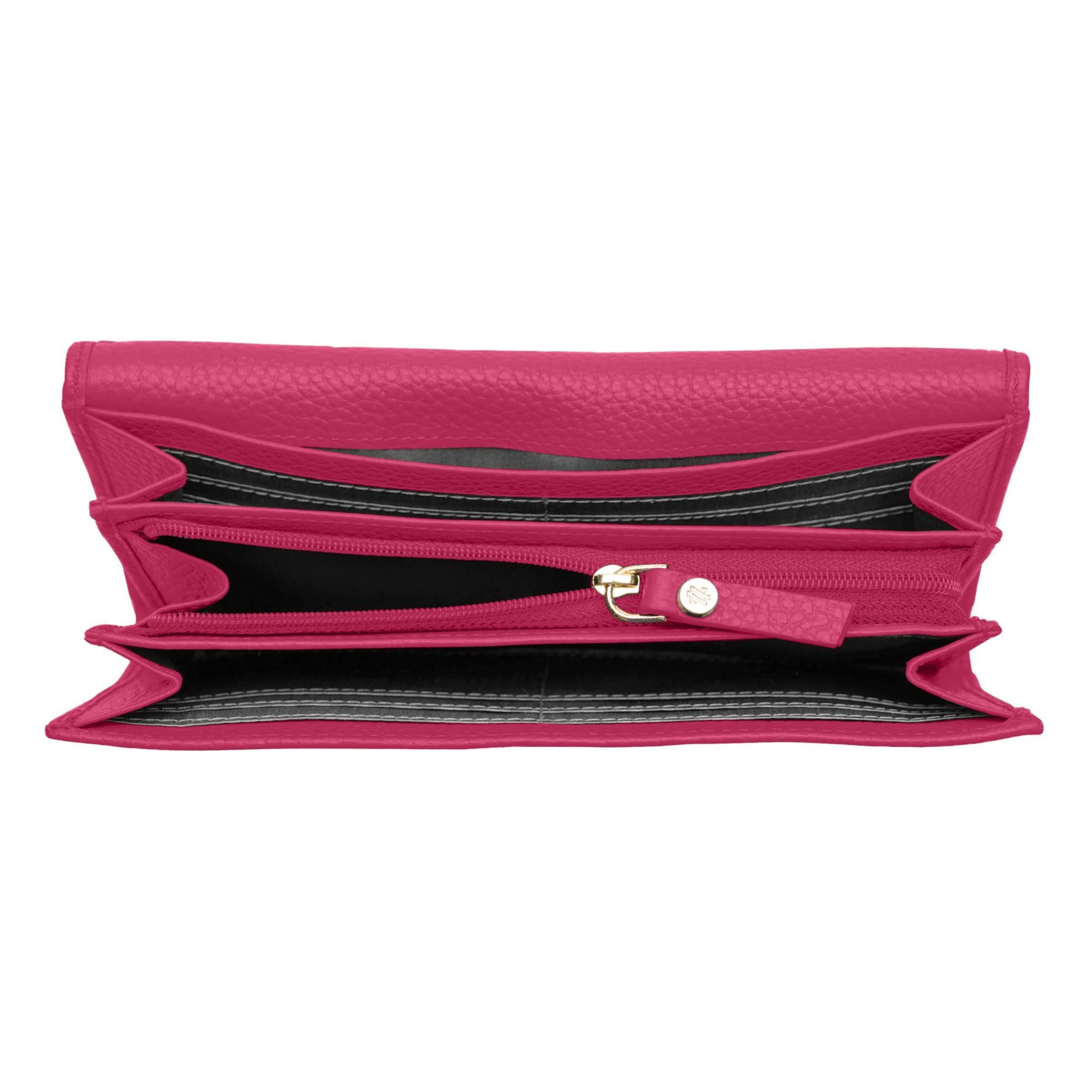 Lazarotti Wallet 'Bologna' in Pink
