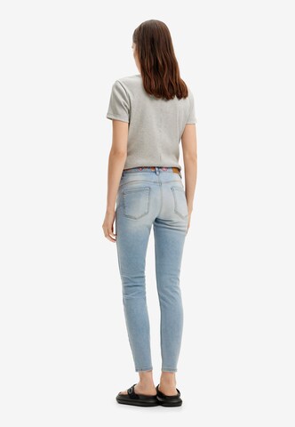 Desigual Slimfit Kavbojke | modra barva