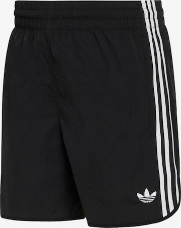 juoda ADIDAS ORIGINALS Standartinis Kelnės '3-STRIPES'