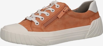 CAPRICE Sneakers laag in Oranje: voorkant