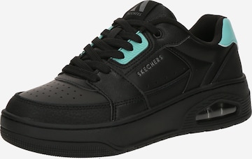 Baskets basses 'UNO COURT' SKECHERS en noir : devant