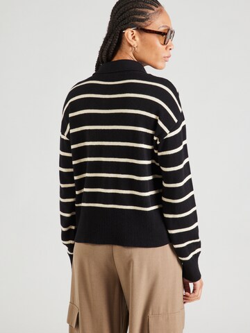 Pull-over 'Malva' modström en noir
