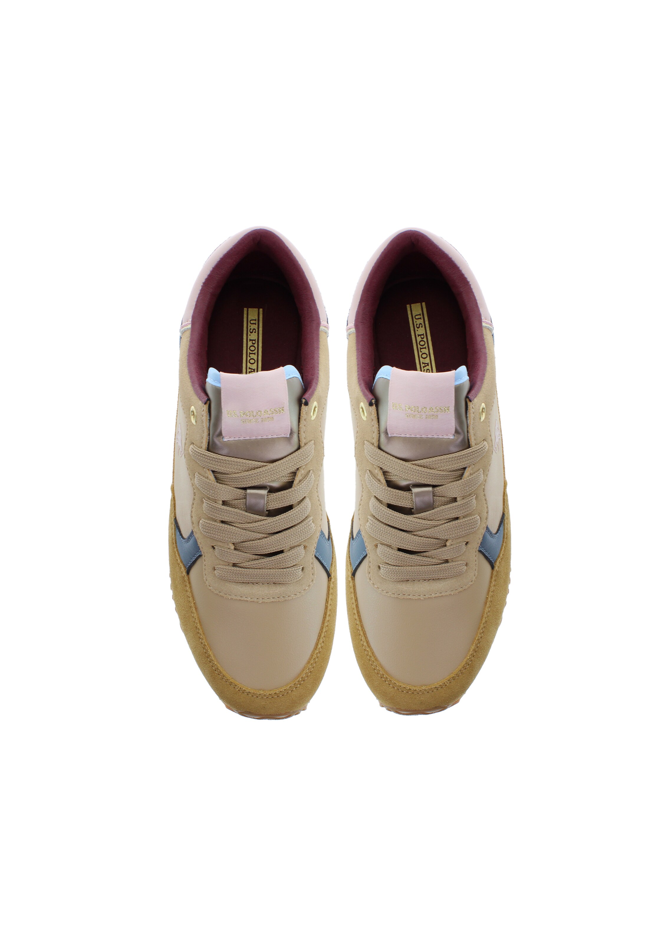 Sneaker bassa 'SACHA005WDSN1' di U.S. POLO ASSN. in marrone