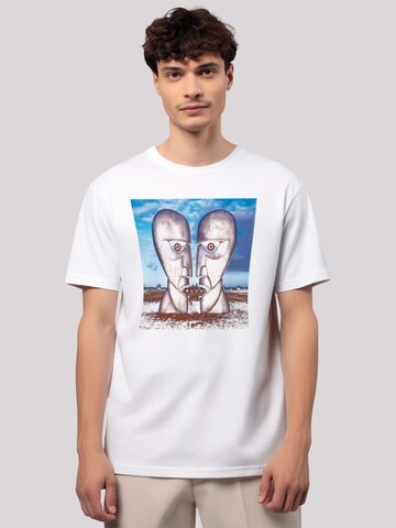 F4NT4STIC Shirt 'Pink Floyd The Division Bell' in Weiß: Vorderseite