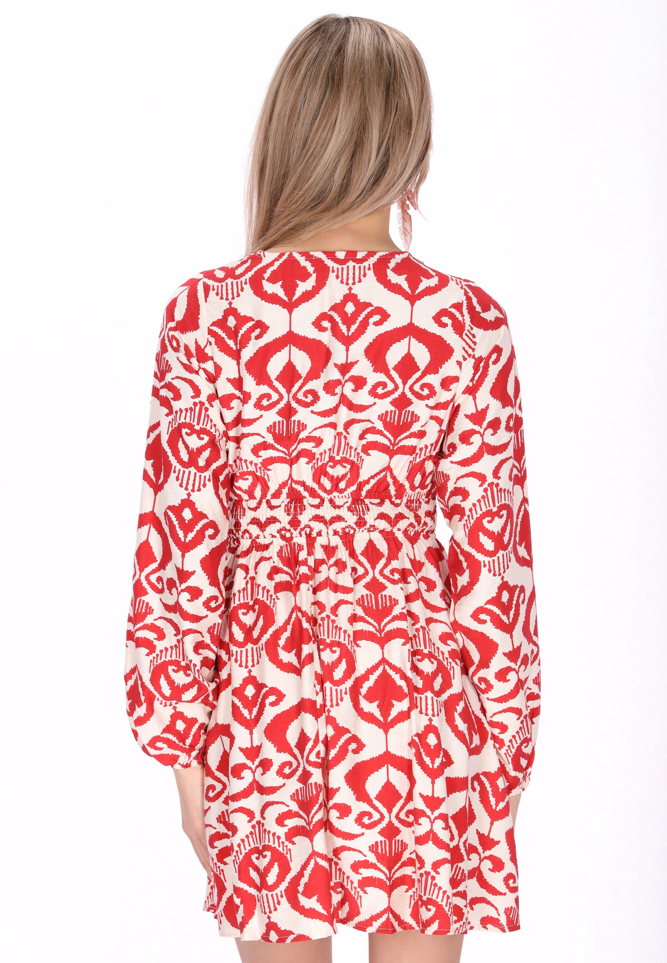 usha FESTIVAL Dress in Red