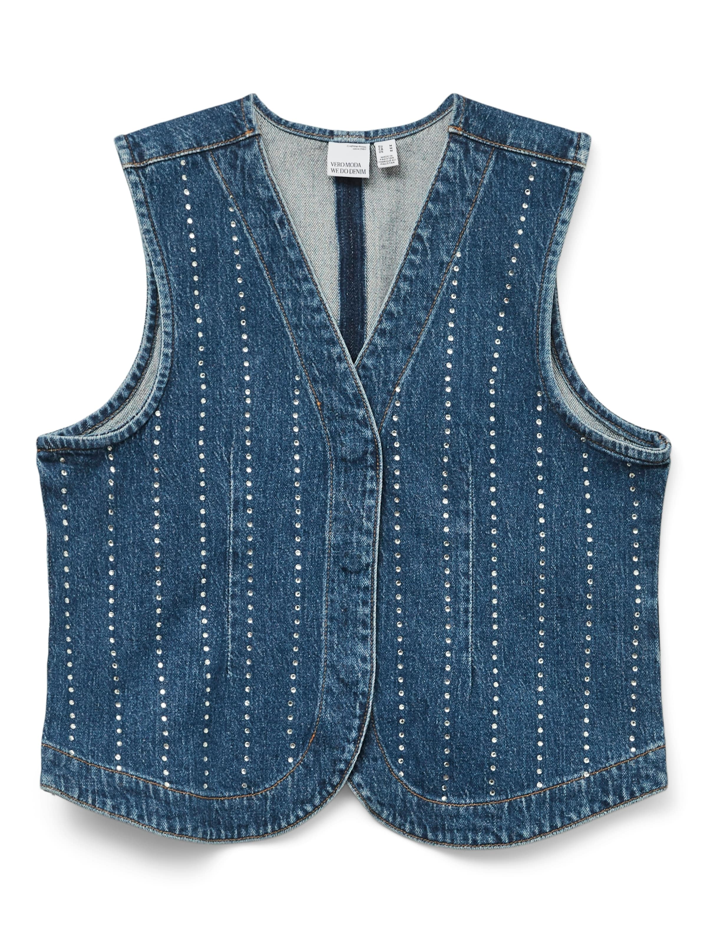 VERO MODA - Chaleco 'VMCARLEY' en azul: frente