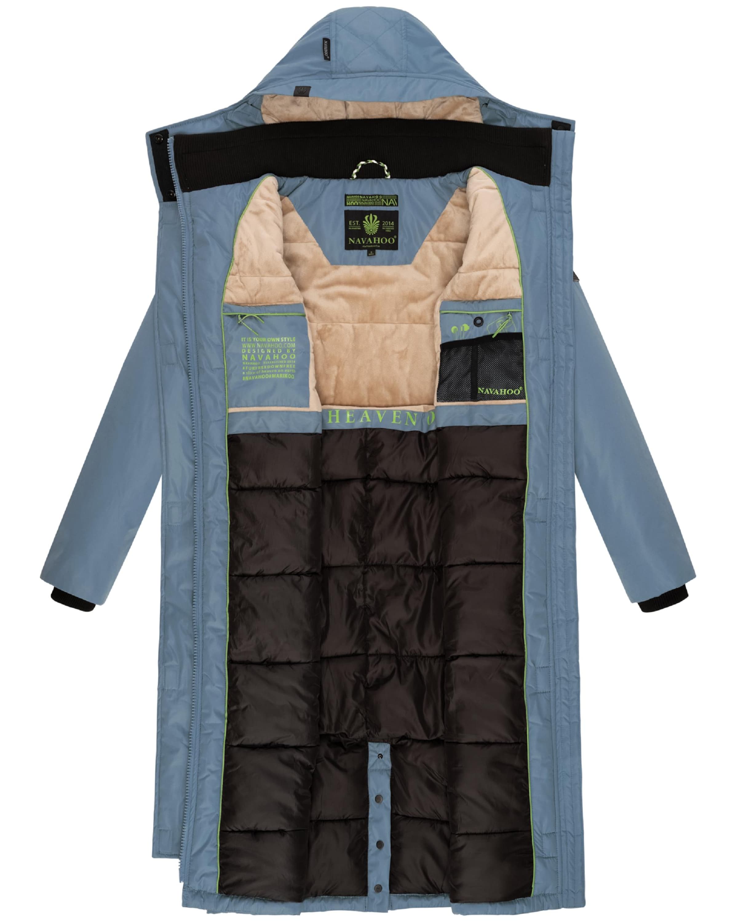 NAVAHOO Zimný kabát - Modrá