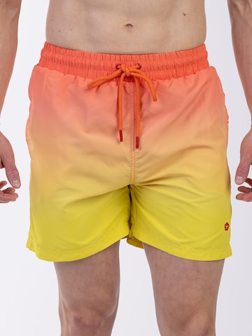 Frozen Cape Bathing trunks 'Falcao' in Mixed colours: front
