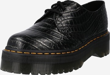 Dr. Martens Обувки с връзки в черно: отпред