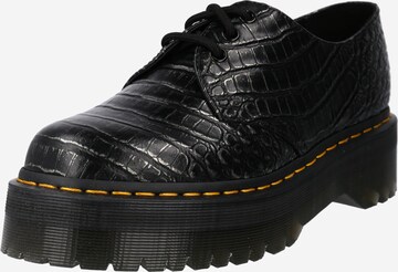 Dr. Martens - Zapatos con cordón en negro: frente