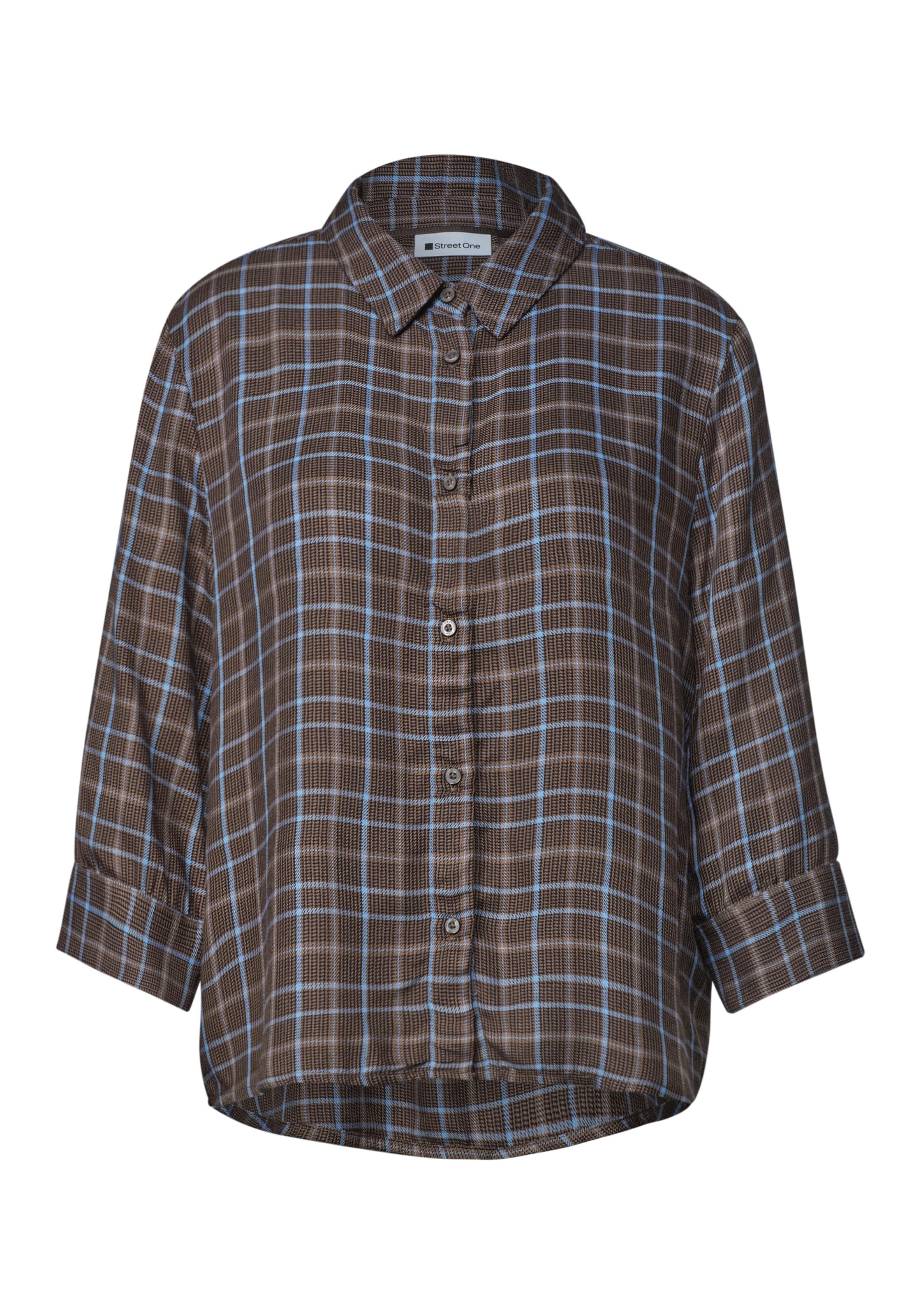 STREET ONE Blouse in Brown: front