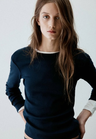 T-shirt 'LILOCA' MANGO en bleu