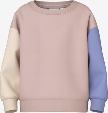 NAME IT - Sweatshirt 'VISUSAN' em rosa: frente