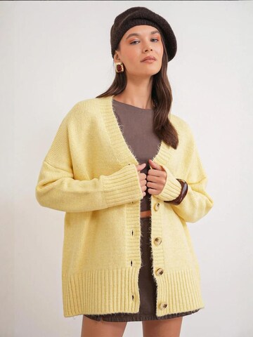 MixRay - Casaco de malha em amarelo