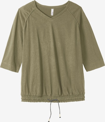 SHEEGO Shirt in Green: front