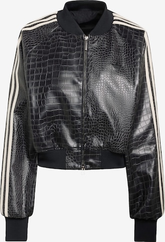 ADIDAS ORIGINALS - Chaqueta de entretiempo en negro: frente