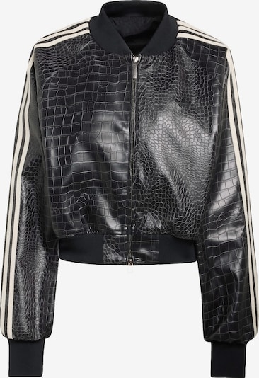 Demisezoninė striukė iš ADIDAS ORIGINALS, spalva – nebalintos drobės spalva / juoda, Prekių apžvalga