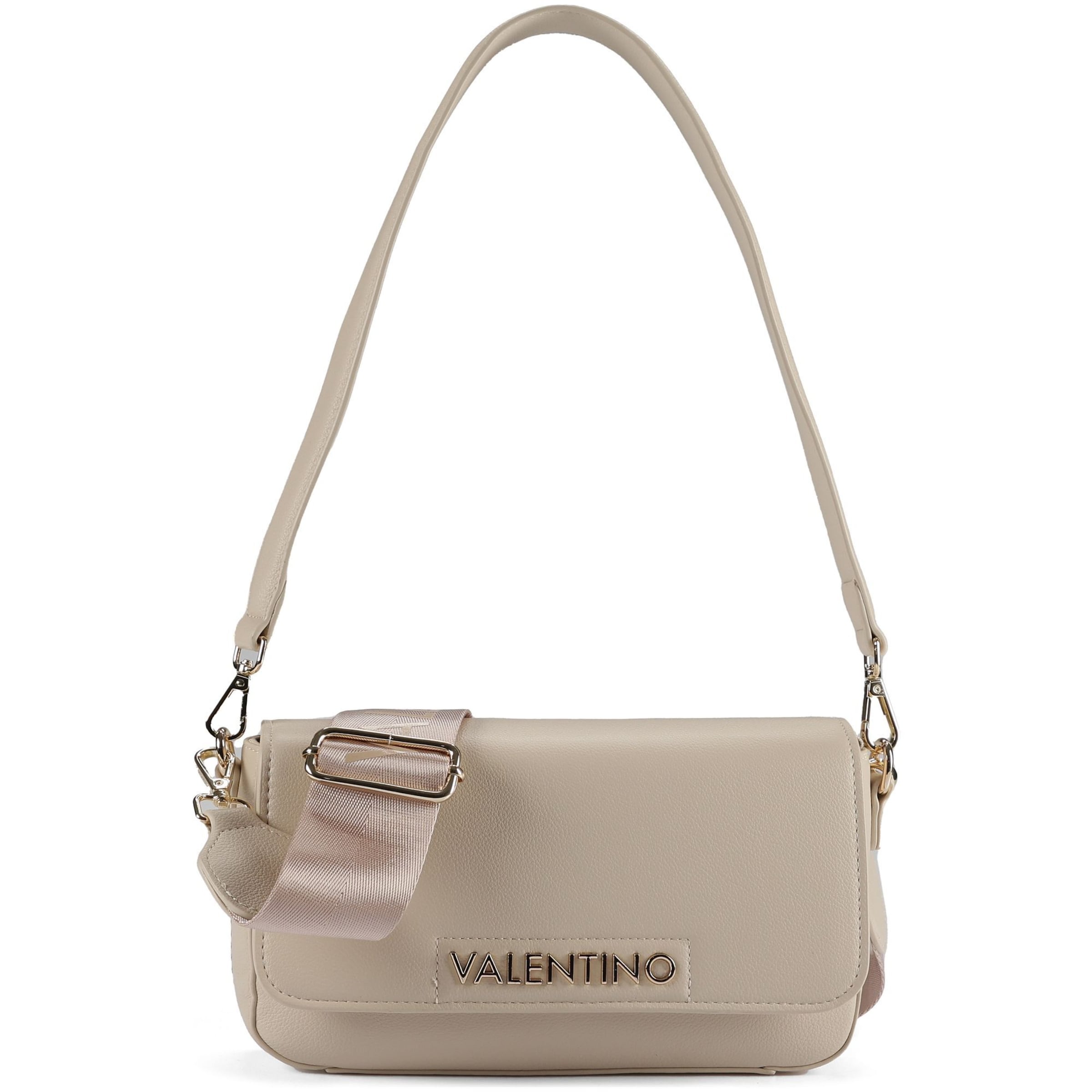 Borsa a spalla 'Aury Re' di VALENTINO in beige: frontale