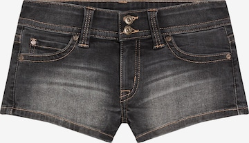 Bershka Slimfit Jeans i sort: forside